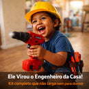 Pequeno Engenheiro – Kit Ferramentas Infantil com Parafusadeira