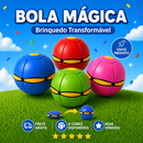 Bola Mágica 2 em 1 com LED que Pula Sozinha