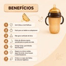 Mamadeira Natural – Mamadeira Anti Cólica que Imita o Peito da Mãe